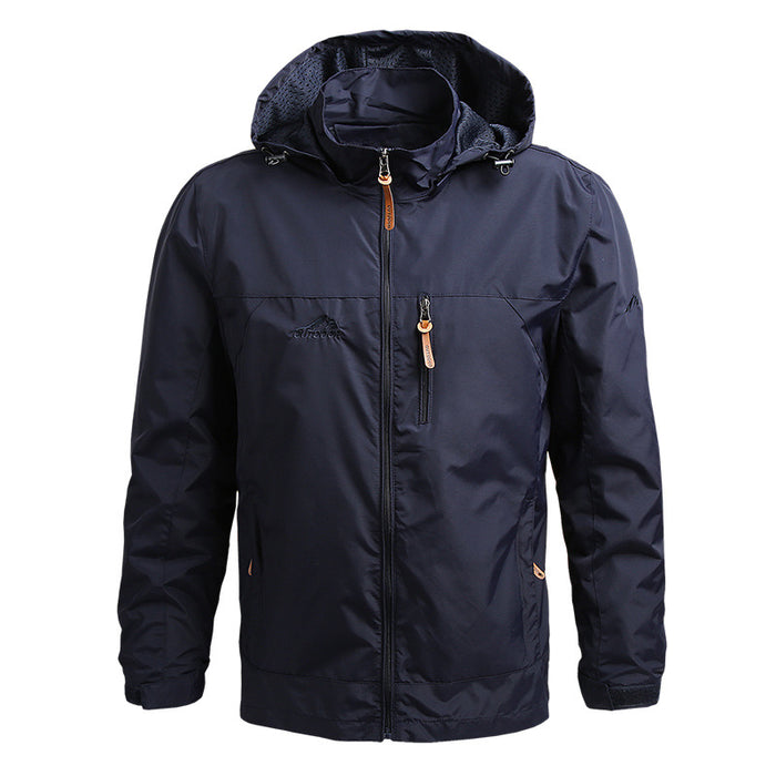 Men's Spring and Autumn Trendy Jackets, Mountaineering Jackets, Windproof Jackets, Outdoor Sports Jackets