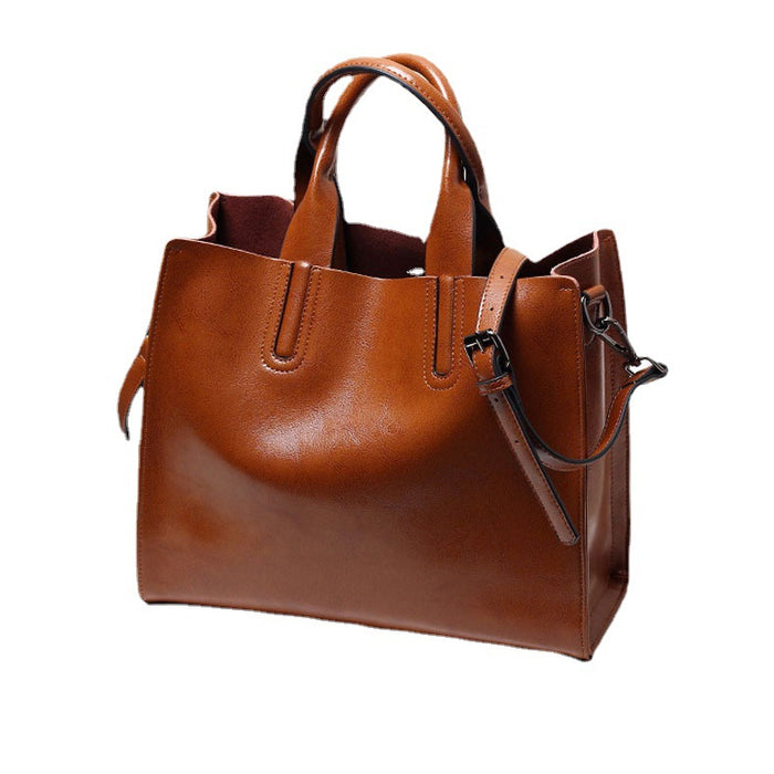 Genuine Leather Women's Shoulder Handbag Crossbody Bag