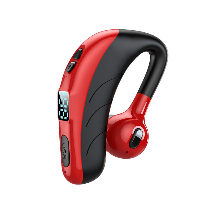 Ear-hook Digital Display Car Single-ear Bluetooth Headset