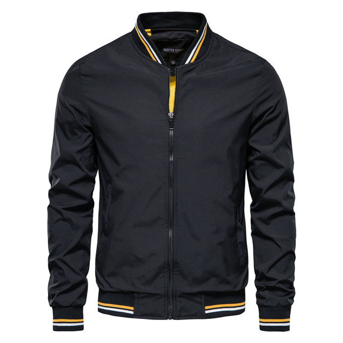 Men's Autumn and Winter New Jacket Casual Fashion Trendy Outerwear Men's Tops Thin Jacket Wholesale