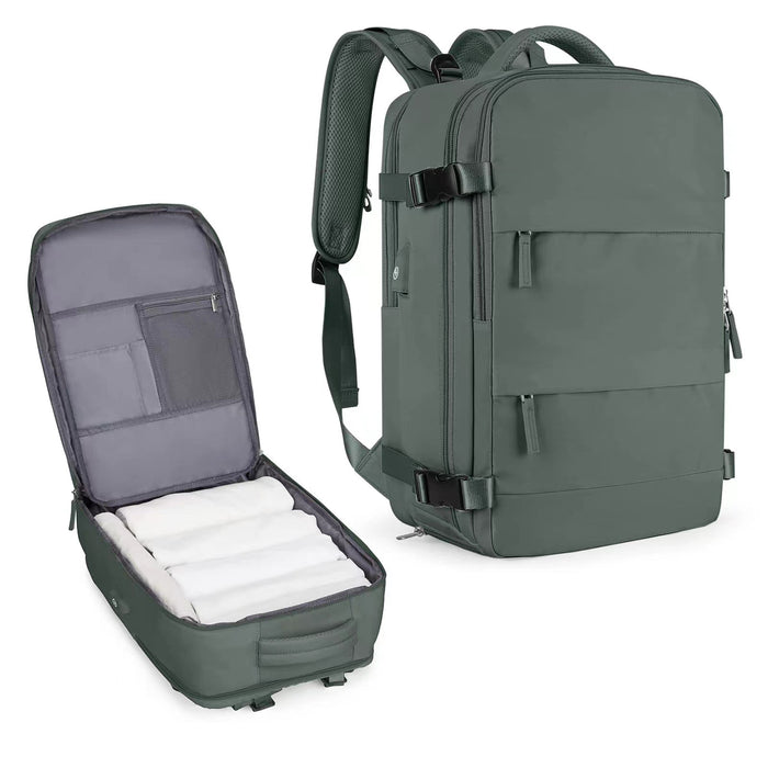 Women's Large Capacity Multifunctional Backpack Luggage Travel Bag