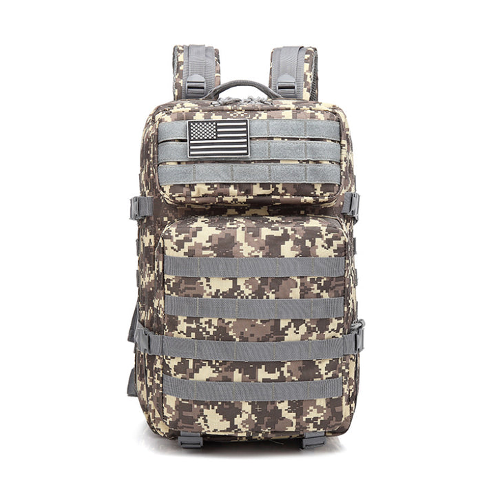 Men's 3P Backpack Camping Camouflage Mountaineering Leisure Travel Sports Outdoor