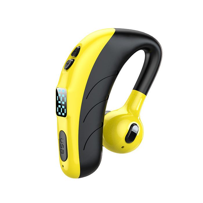 Ear-hook Digital Display Car Single-ear Bluetooth Headset