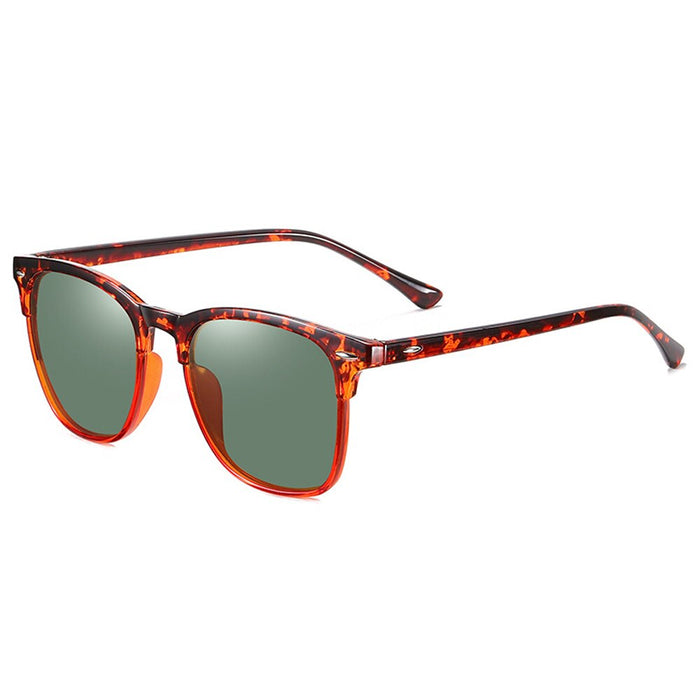 Vintage Men Sun Glasses Classic Polarized Sunglasses.  Anti-Reflective Mirror Out Door Fashion Glasses UV400