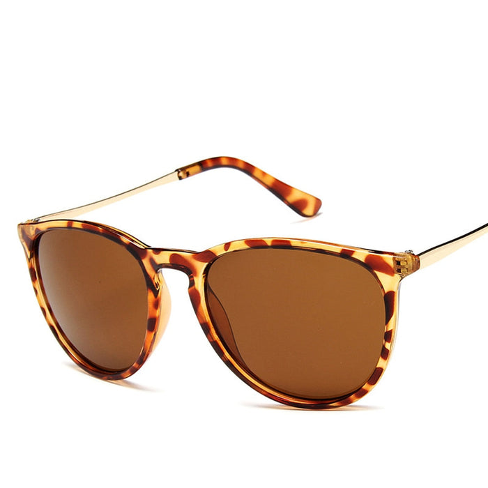 Classic Oval Small Women Sunglasses UV400. Clear Sun Glasses Trendy Female Transparent Shades
