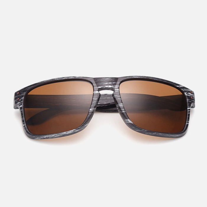 Men Women Sun Glasses. Natural Wooden Texture Sunglasses Fashion Original Wood Texture Print Frame