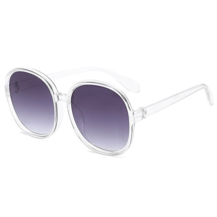 Oversized Round Women Sunglasses. Ladies Fashion Outdoor Gradient Sun Glasses UV400