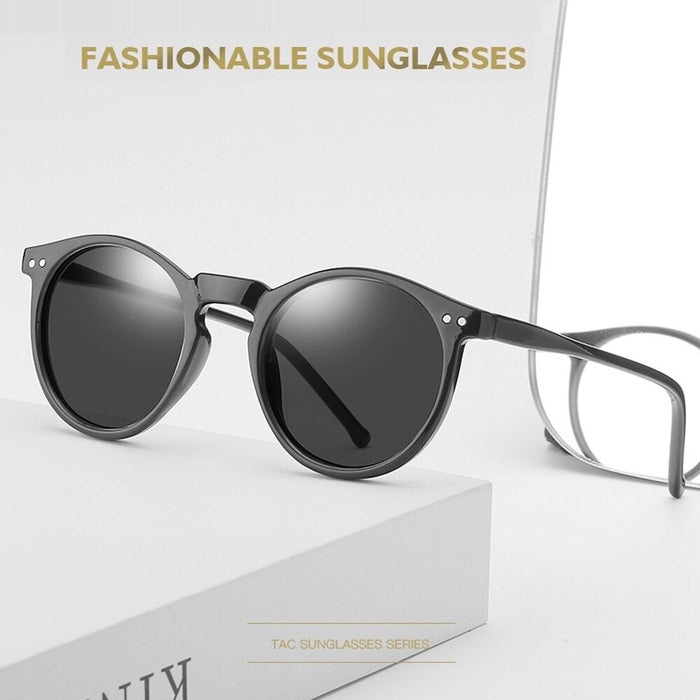 Women Men Polarized Sunglasses. Vintage Small Round Retro Frame Sun Glasses Polaroid Lens UV400 Goggles Shades Eyewear
