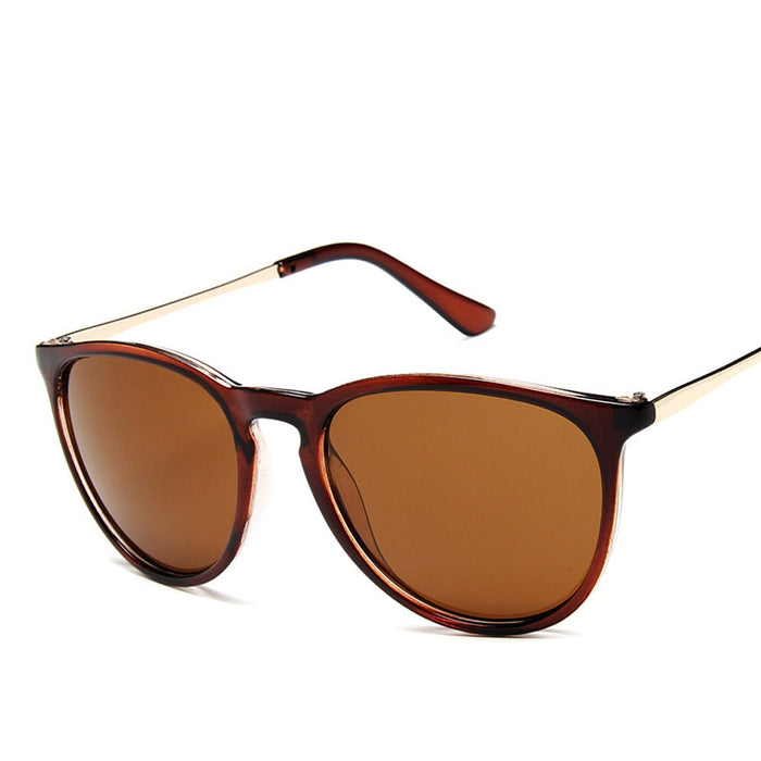 Classic Oval Small Women Sunglasses. Clear Sun Glasses Trendy Female Transparent UV400 Shades