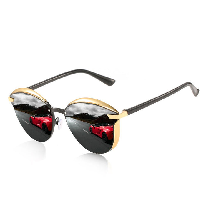 Polarized Women Cat Eye Sunglasses. Fashion Ladies Sun Glasses Female Vintage Shades UV400