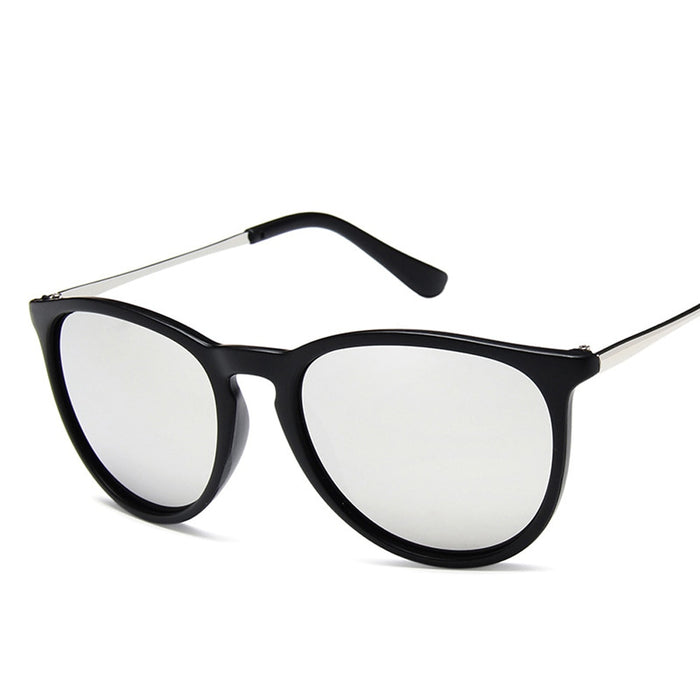 UV400 Classic Oval Small Women Sunglasses. Clear Sun Glasses Trendy Female Transparent Shades