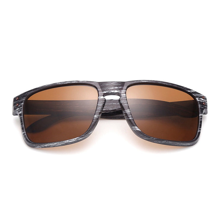 Women Men Sun Glasses. Natural Wooden Texture Sunglasses Fashion Original Wood Texture Print Frame