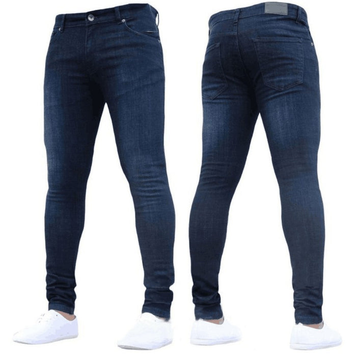 Men's Skinny Fit Pants Men Blue Jeans Amazon E-Bay Hot Selling