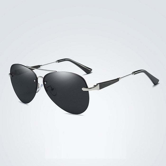 Metal Frame Polarized Men Classic Sunglasses. Driving Sun Glasses Mirror Lens Sunglasses Men Women