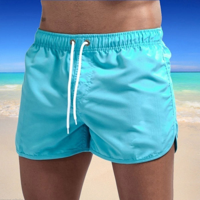 Men's Quick Dry Casual Shorts. Beach Shorts Sports Surf Board Shorts Breathable Pants with Pocket Comfortable