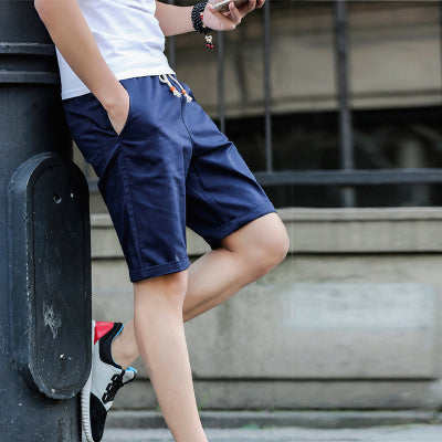 Men's Summer Casual Shorts.  Slim cotton versatile fashion mens beach pants