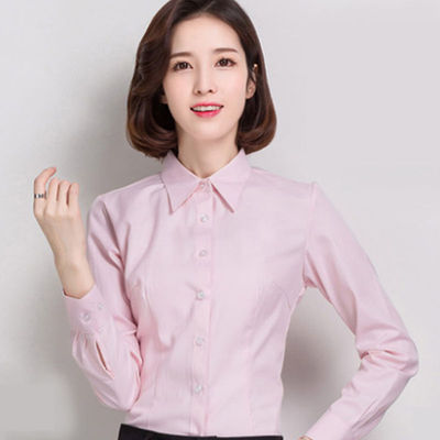 Short Sleeve Women Cotton Shirts. Blouse Female Tops OL Basic Shirt Blouses